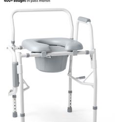 Midline Drop Arm Commode Chair