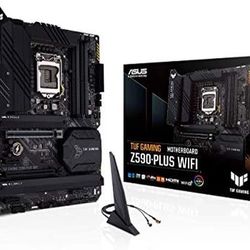 ASUS TUF Gaming Z590 (Intel 11th/10th Gen) ATX Gaming Motherboard (PCIe 4.0, 3xM.2/NVMe SSD, 14+2 Power Stages, USB 3.2 Type-C Fr