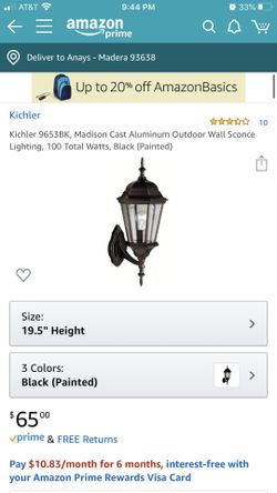 Outdoors lamp