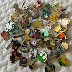Assorted Pin Collection 