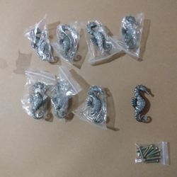 Knobs, For Cabinets, or Dresser. 8 PC.