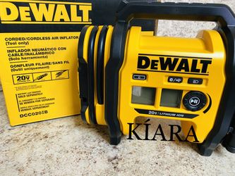 DeWalt 20v Max Cordless Air Inflator (Tool Only)