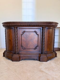 Ornate Wood bar