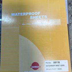 Sunmight Waterproof Sheets Part No 08115