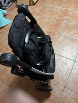 Graco Baby Stroller Black huge double