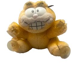 Vintage Dakin Garfield Stuck on You Collectible Plush Window Cling