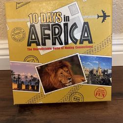 10 Days In Africa Board Game