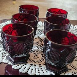 6 Avon Cape Cod Tumblers