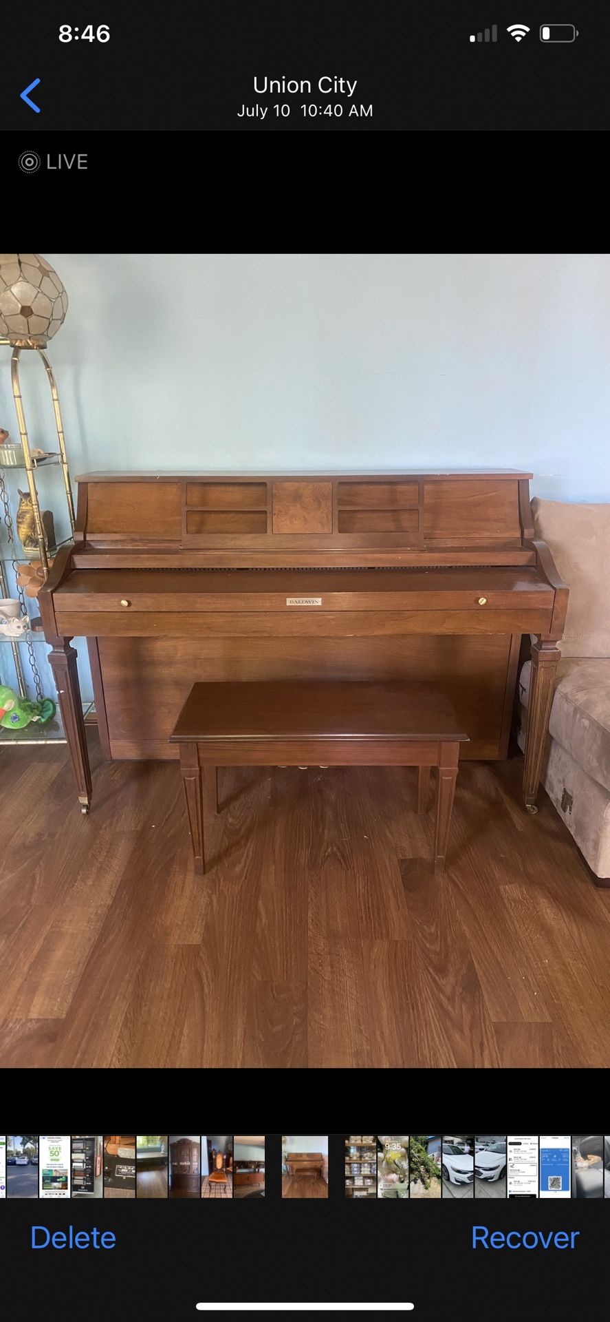 Baldwin Upright Piano