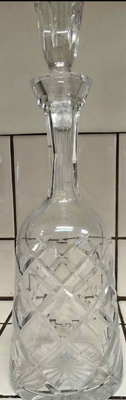 Vintage Crystal Decanter