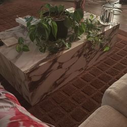 2 Beautiful Marble With Design Tables