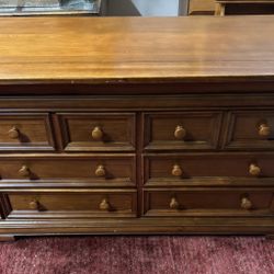 Solid Wood Storage Dresser
