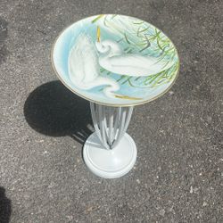 Bird Bath/Side Table