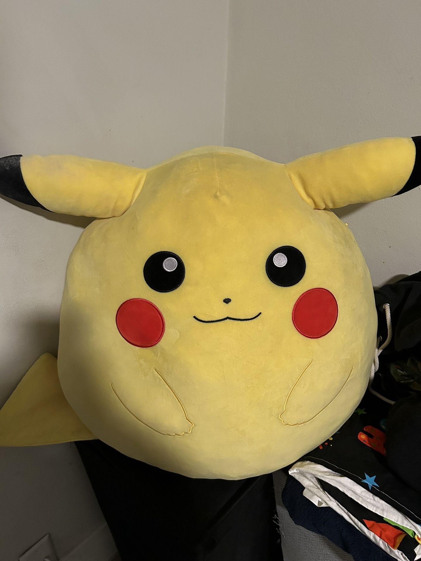 pikachu large plushie