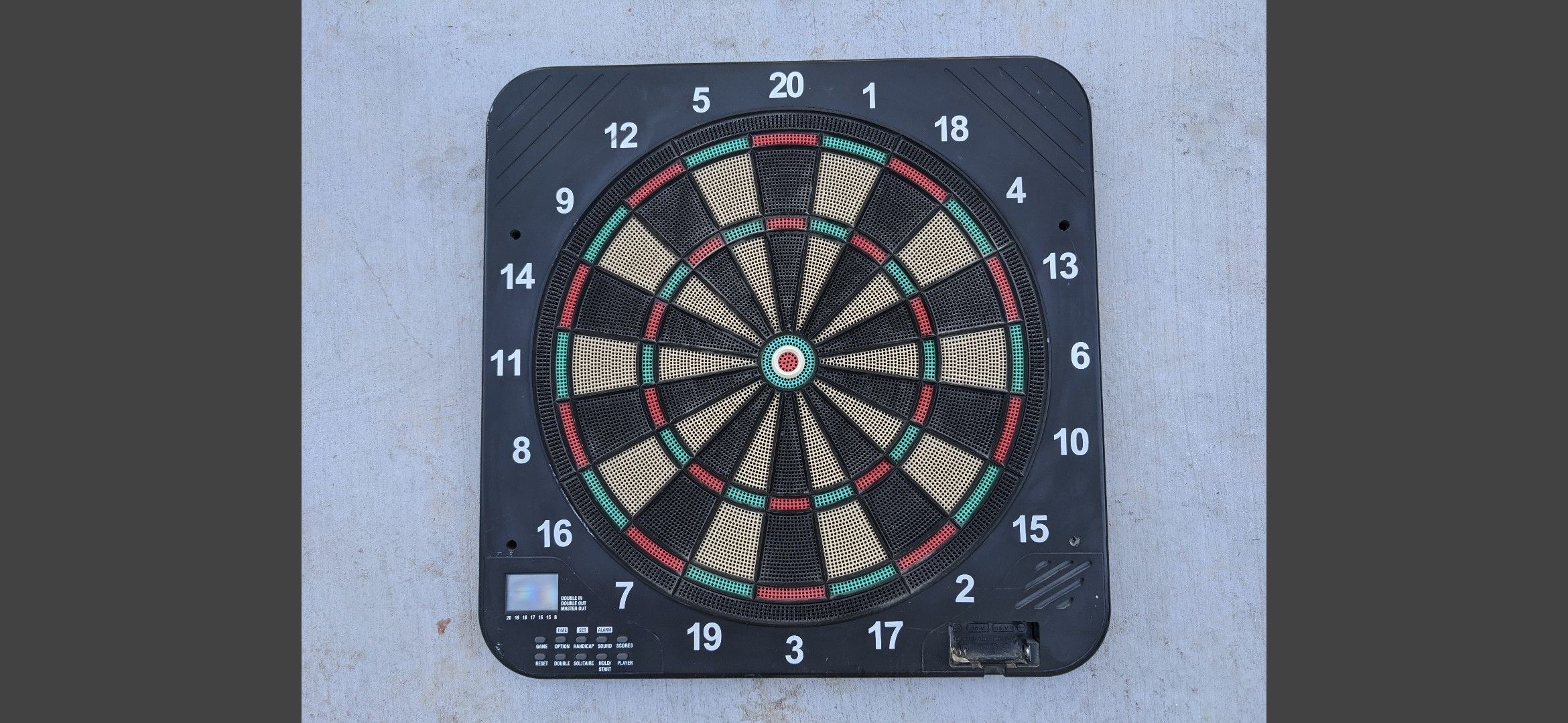 Indoor Outdoor Electronic Dart Board