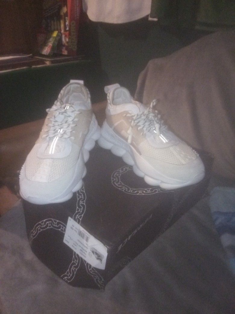 Mens Versace Chain Reaction Sneakers