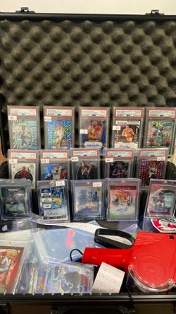 Selling sports cards pc my collection basketball football baseball graded Psa slabs downtown autos