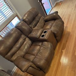 Reclining Set Still New Conditions 