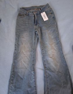 DAZY deadstock blue wash y2k flare jeans