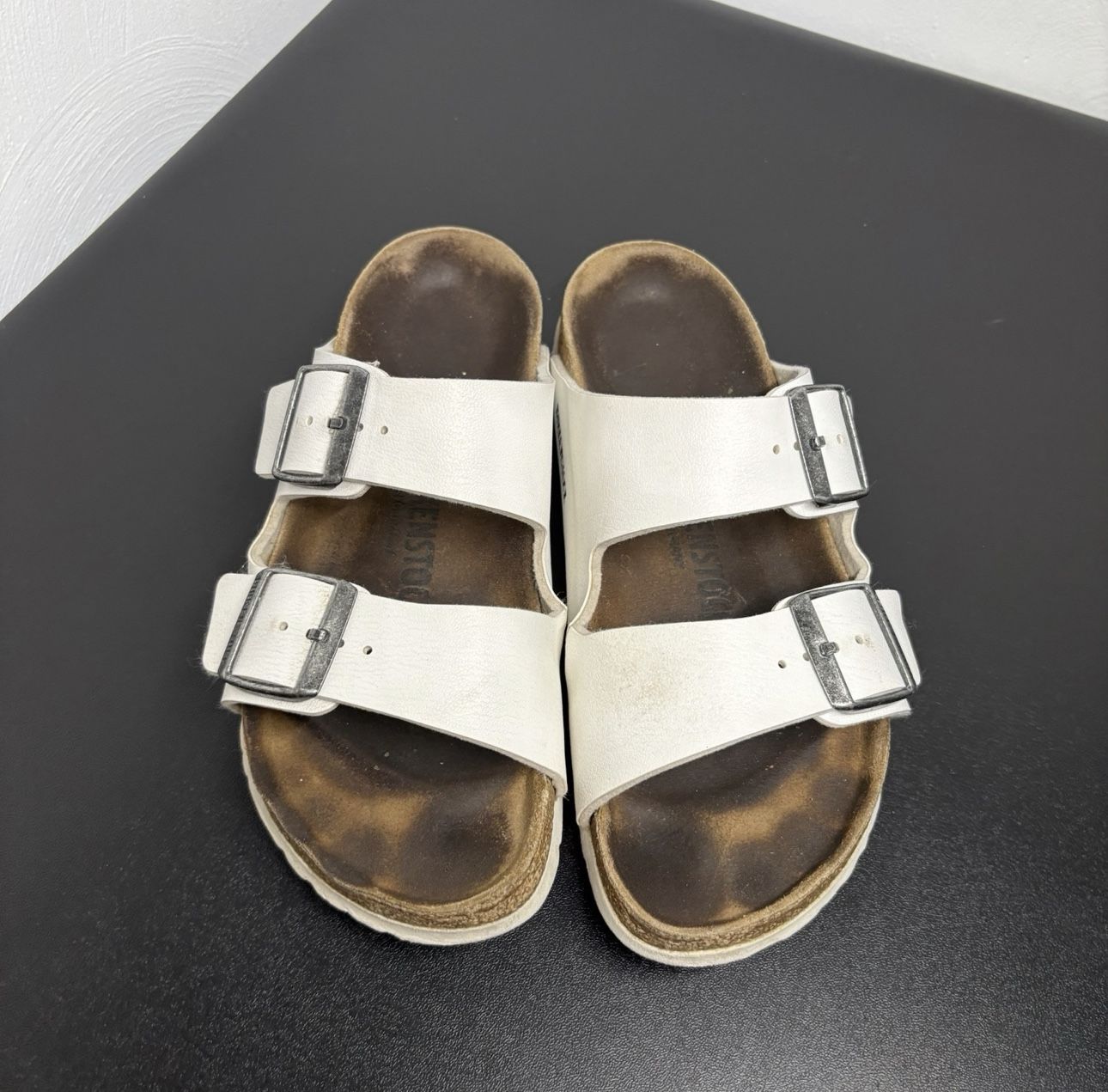 Birkenstock Arizona White Sandal Shoes