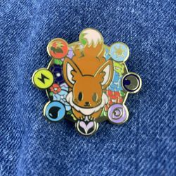 Eeveeloution Enamel Pin 