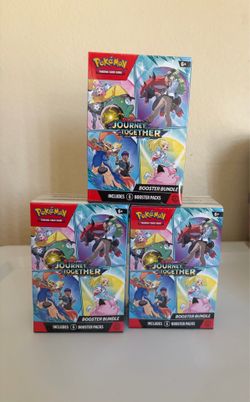Pokémon - Journey Together Booster Bundles x3