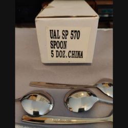 Brand New Vintage Silver United Airlines Phones Five Dozen