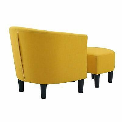 Accent Chair with Ottoman