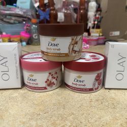 Dove Body Scrub Bundle 