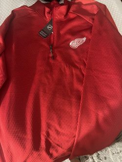 Detroit Red Wings Half Zip - Men’s Small - New 