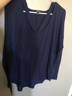 Express long sleeve size L