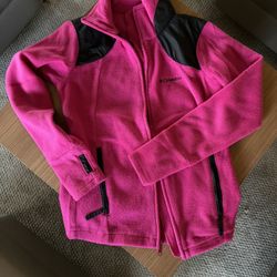 Pink Fleece Jacket - Small