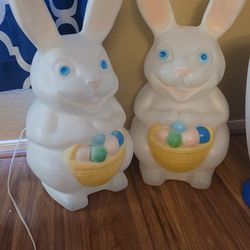 Blow Mold Bunny's 