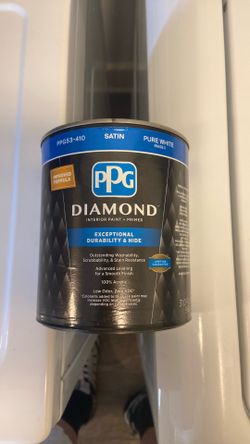 PPG DIAMOND white satin quart