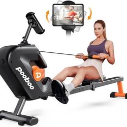 new Rowing Machine, Max 350 LBS Magnetic Rower with LCD Monitor, Tablet Holder, Upgraded Rowing Machines for Home use  About this item  【One-piece Sil