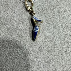 14k Shoe Heel Pendant 
