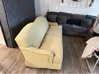 Beige couch