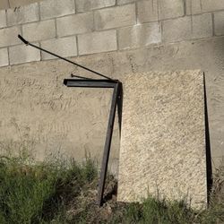 Granite Floating Desk