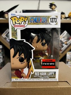 Red Hawk Luffy Funko Pop 1273 AAA Exclusive