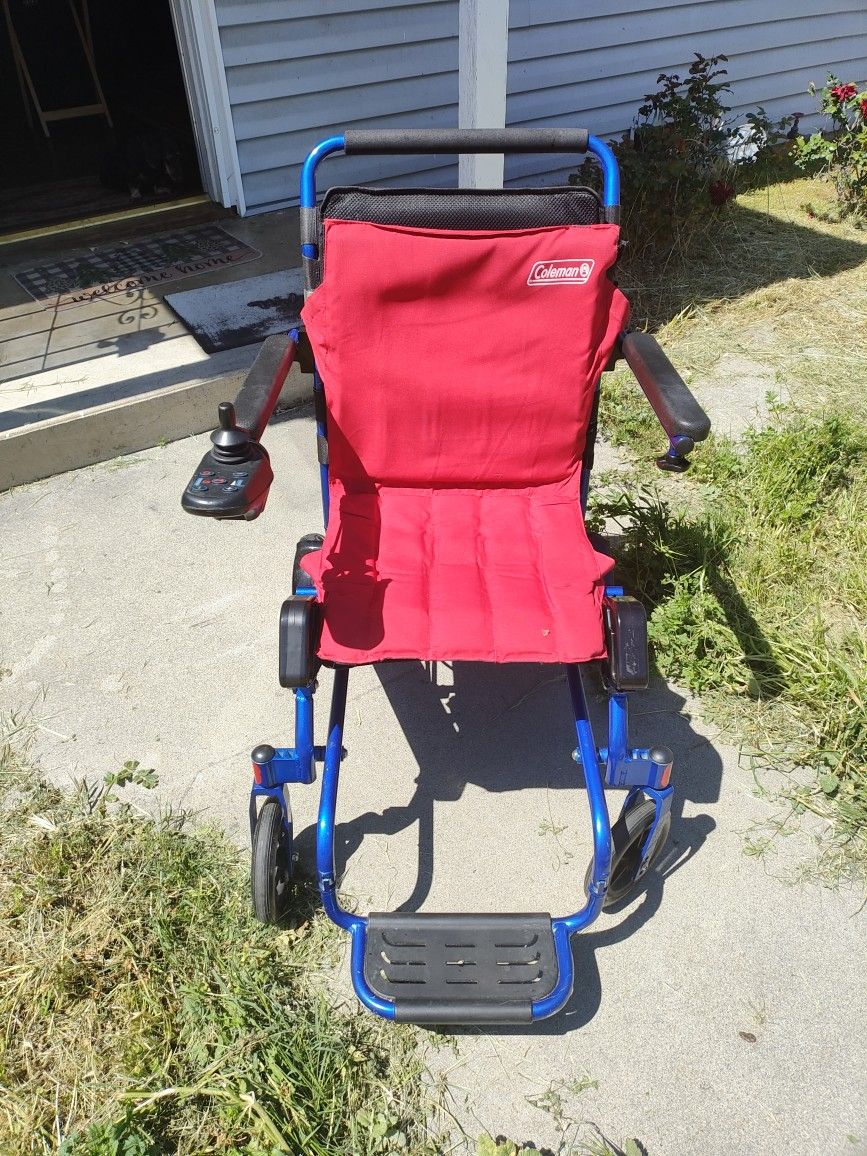 Air Hawk Foldable Electric Wheelchair 