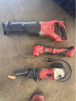 Construction Tool Milwaukee set