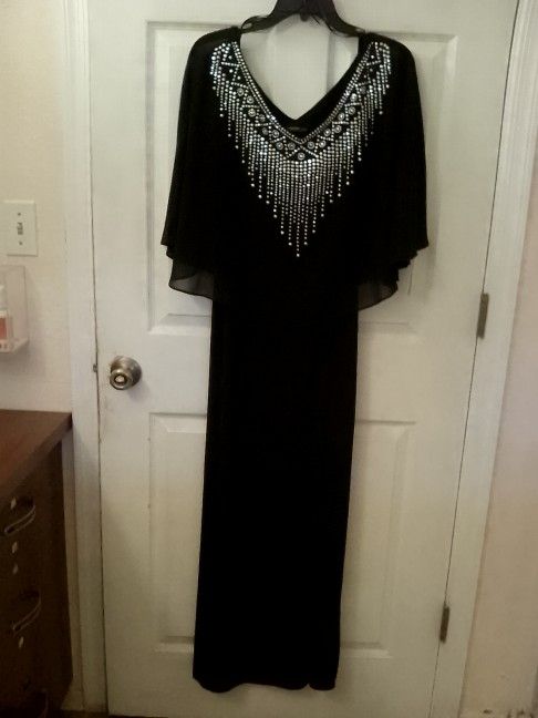 Beautiful Navy Blue Dress Nwt 16
