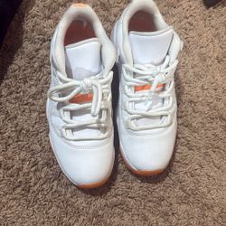 White Orange Jordan 