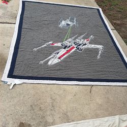 Pottery Barn Twin Star Wars Quilt 