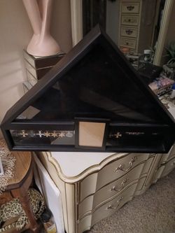 Military Memorial Shadow Box Flag Case Display
