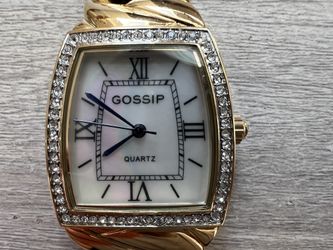 Elegant Gossip Gold Tone Watch (New Battery)