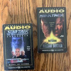 Star Trek Audiocassette Tapes 