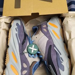 Adidas Yeezy Boost 700 Carbon Blue Size 9! Worn  Just One Time! Please Read My Description Before Asking Me Any Questions Thank You.  NO TRADES. 