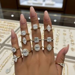 Lab grown Diamond Engagement Ring