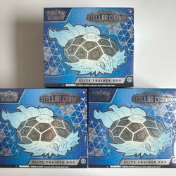 Pokemon Stellar Crown Elite Trainer Box